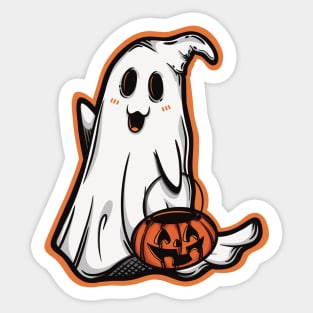 Trick or Treat Sticker